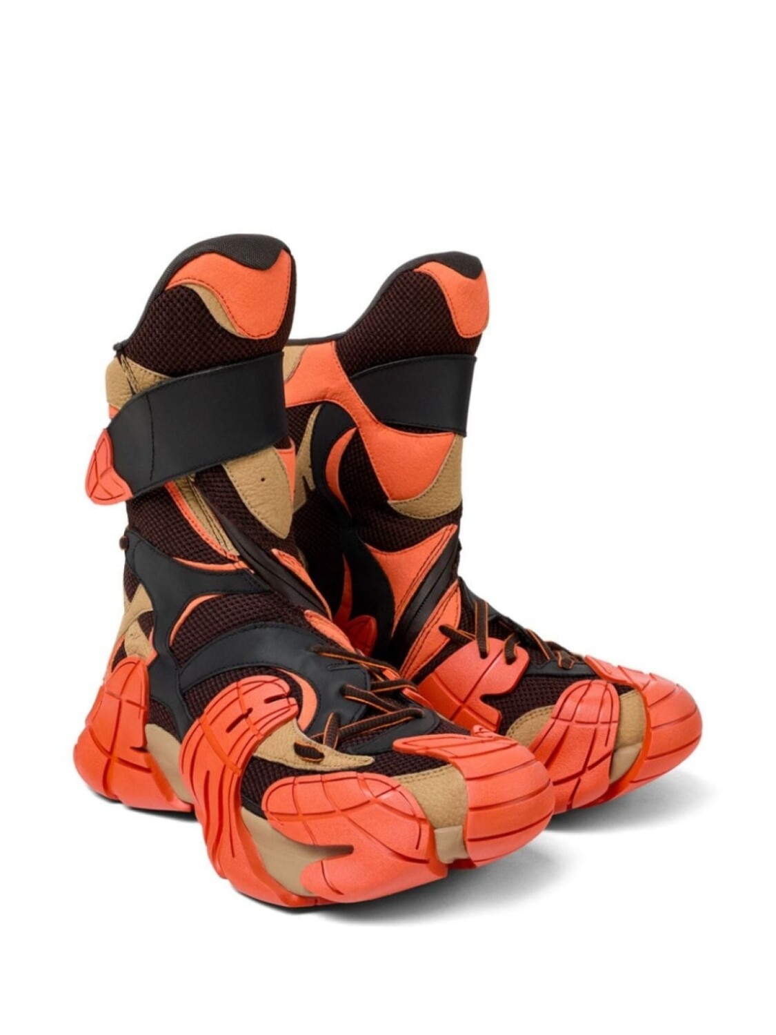 CamperLab высокие кроссовки Tormenta, оранжевый
CamperLab высокие кроссовки Tormenta, оранжевый