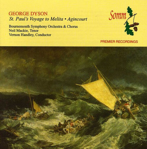 CD диск Dyson / Mackie / Handley / Willcocks: St Paul's Voyage to Melita / Nocturne / Agincourt
CD диск Dyson / Mackie / Handley / Willcocks: St Paul's Voyage to Melita / Nocturne / Agincourt