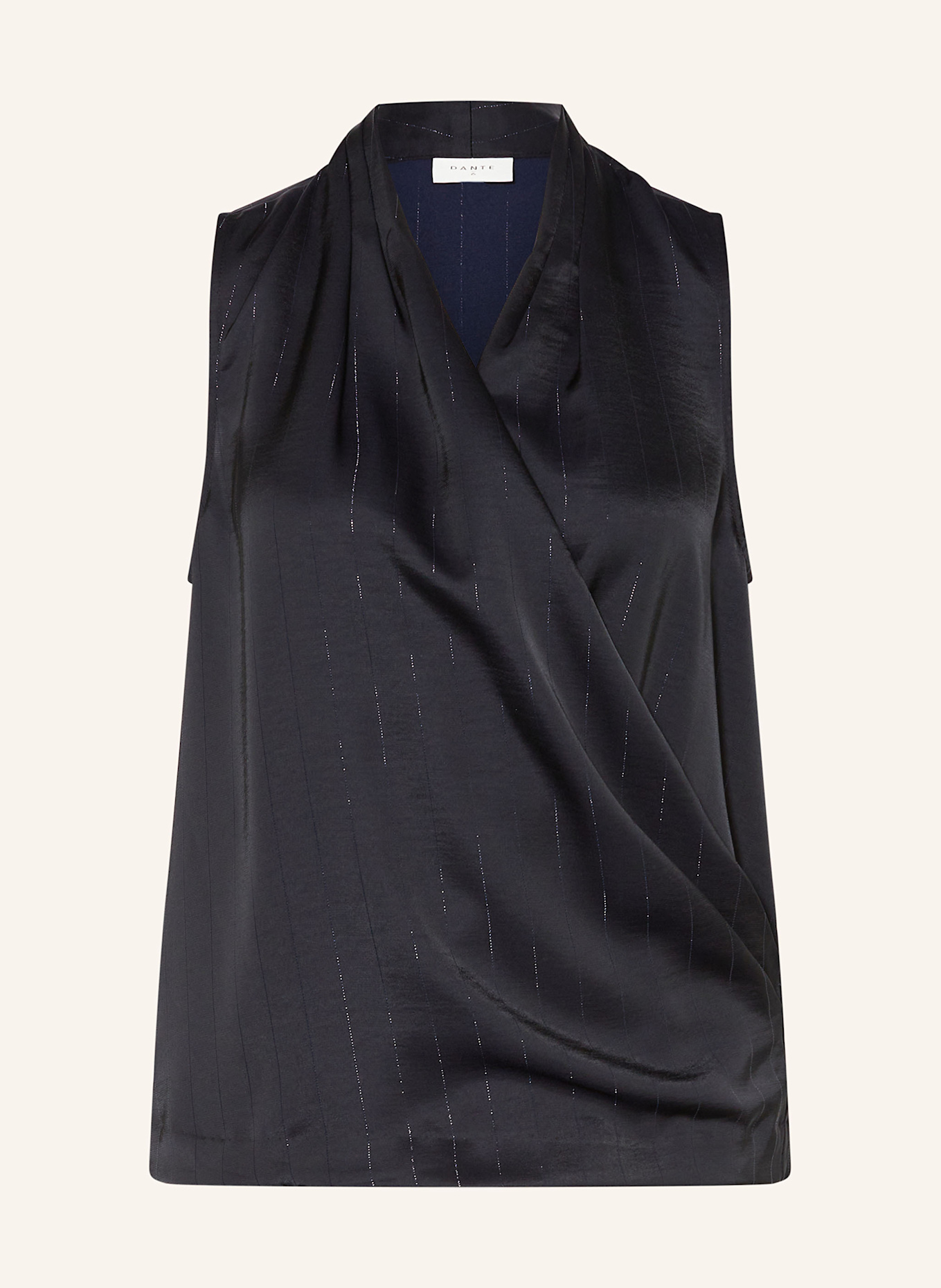 Атласный топ Setia в стиле обертывания Dante6, синий
Атласный топ Setia в стиле обертывания Dante6, синий