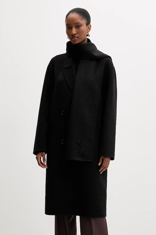 Пальто с шерстью Liu Jo, черный
Пальто с шерстью Liu Jo, черный