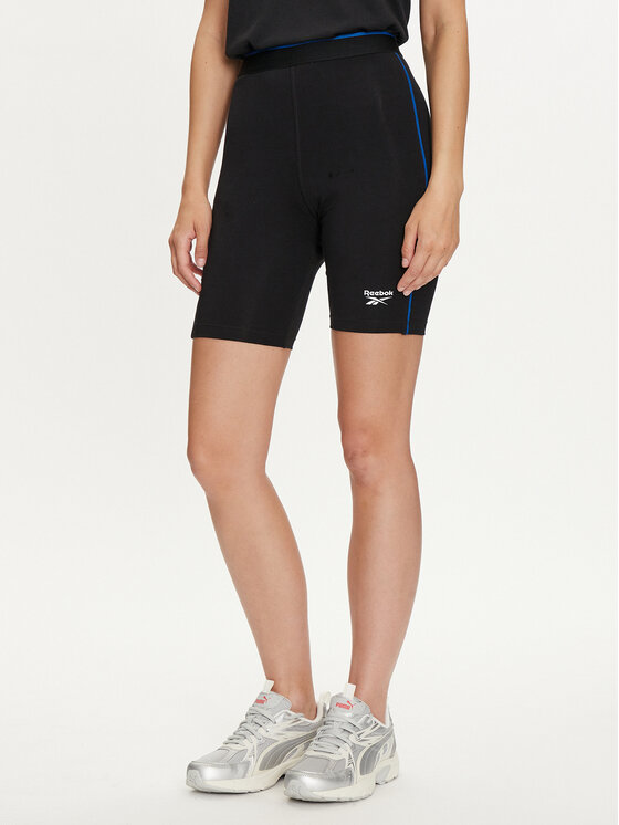 Спортивные шорты slim fit Rie Bike Short 100037097 Reebok, чёрный 
Спортивные шорты slim fit Rie Bike Short 100037097 Reebok, чёрный