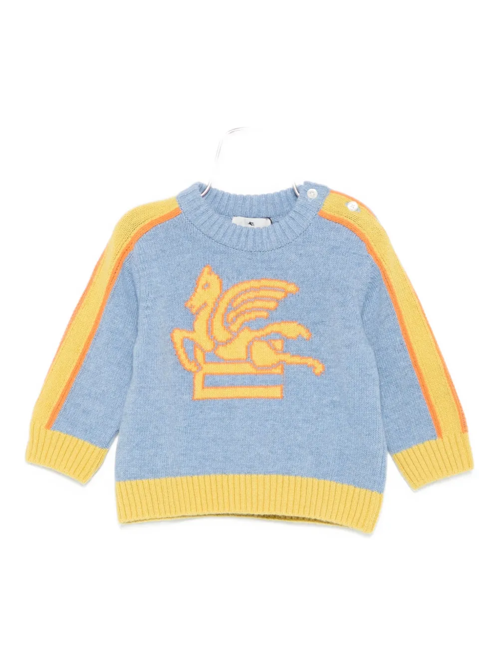 Свитер Пегас-интарсия ETRO KIDS, синий
Свитер Пегас-интарсия ETRO KIDS, синий