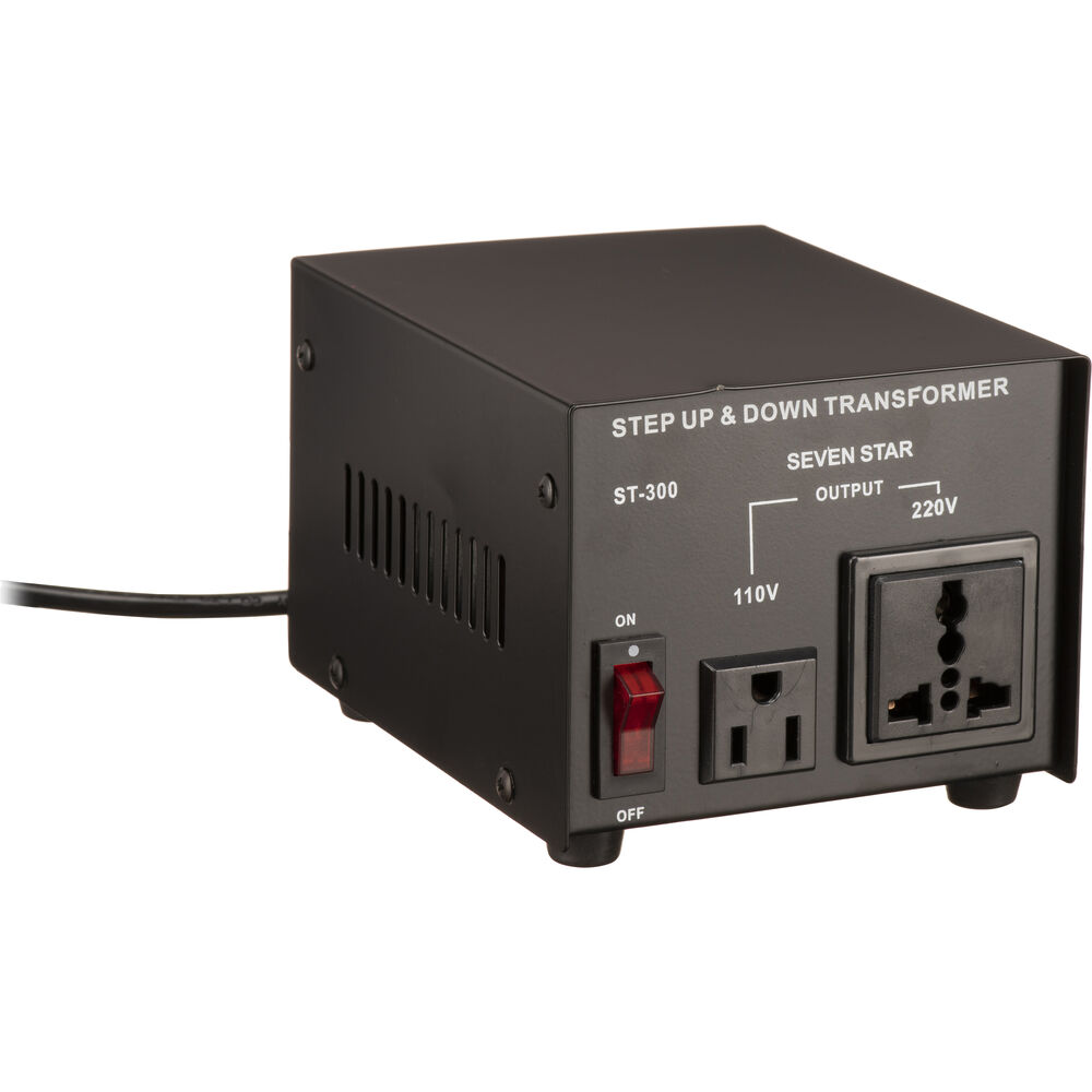 Sevenstar ST-300 Step Up/Step Down Transformer (300W) ST-300 U/D
Sevenstar ST-300 Step Up/Step Down Transformer (300W) ST-300 U/D