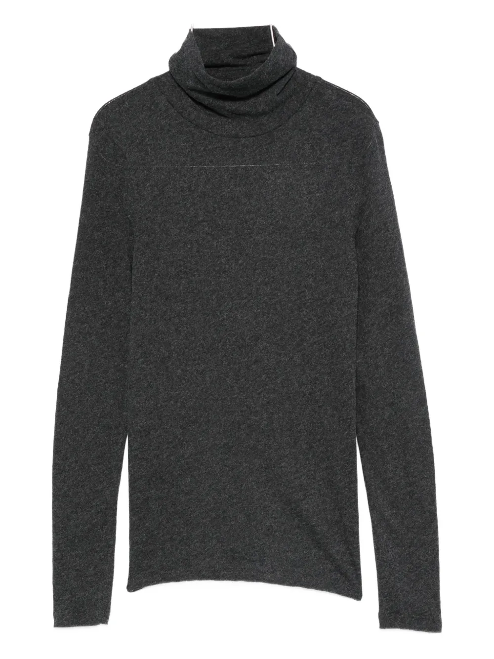 Свитер с высоким воротником Majestic Filatures, серый 
Свитер с высоким воротником Majestic Filatures, серый