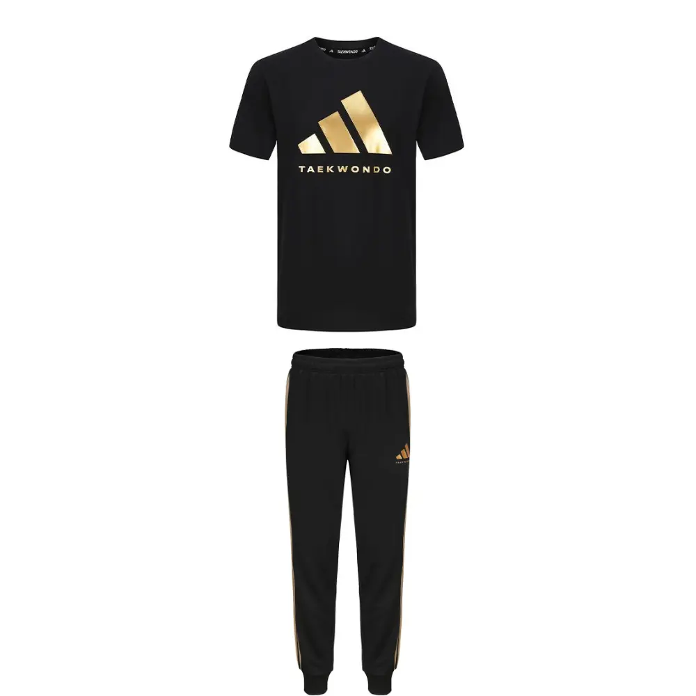 Adidas Таеквондо повседневная спортивная одежда Unisex Black
Adidas Таеквондо повседневная спортивная одежда Unisex Black