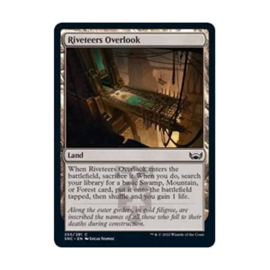 CCG Смотровая площадка Клепальщиков (клавиша C), MTG - Streets of New Capenna
CCG Смотровая площадка Клепальщиков (клавиша C), MTG - Streets of New Capenna