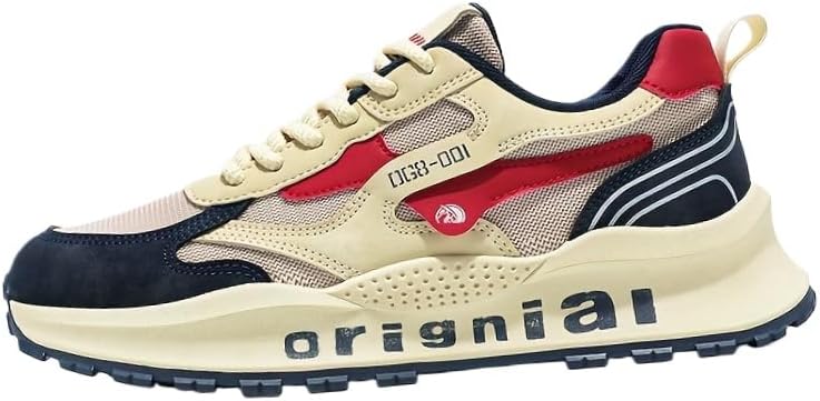 Мужские спортивные низкие кеды - дышащий дизайн с круглым носком - подошва из ПВХ с амортизацией - подходят для фитнеса, бега и отдыха Clolinde, красный
Мужские спортивные низкие кеды - дышащий дизайн с круглым носком - подошва из ПВХ с амортизацией - подходят для фитнеса, бега и отдыха Clolinde, красный