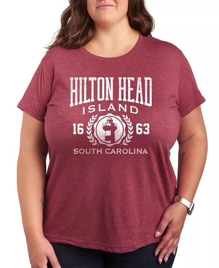 Футболка больших размеров с графическим изображением Hilton Head Island Collegiate Plus Size Hybrid Apparel, красный
Футболка больших размеров с графическим изображением Hilton Head Island Collegiate Plus Size Hybrid Apparel, красный