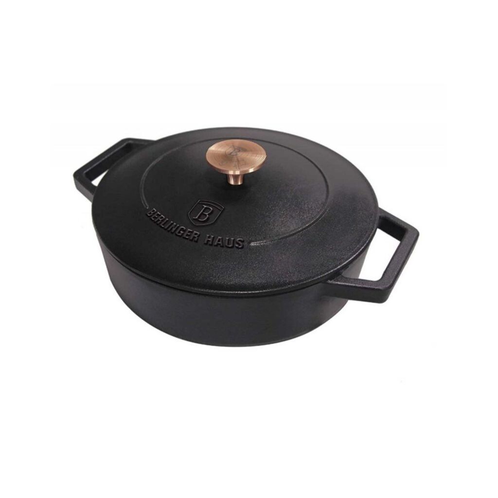 Чугунная форма для выпечки Berlingerhaus с крышкой 30 см Black Rose Collection BH-6494, черный
Чугунная форма для выпечки Berlingerhaus с крышкой 30 см Black Rose Collection BH-6494, черный