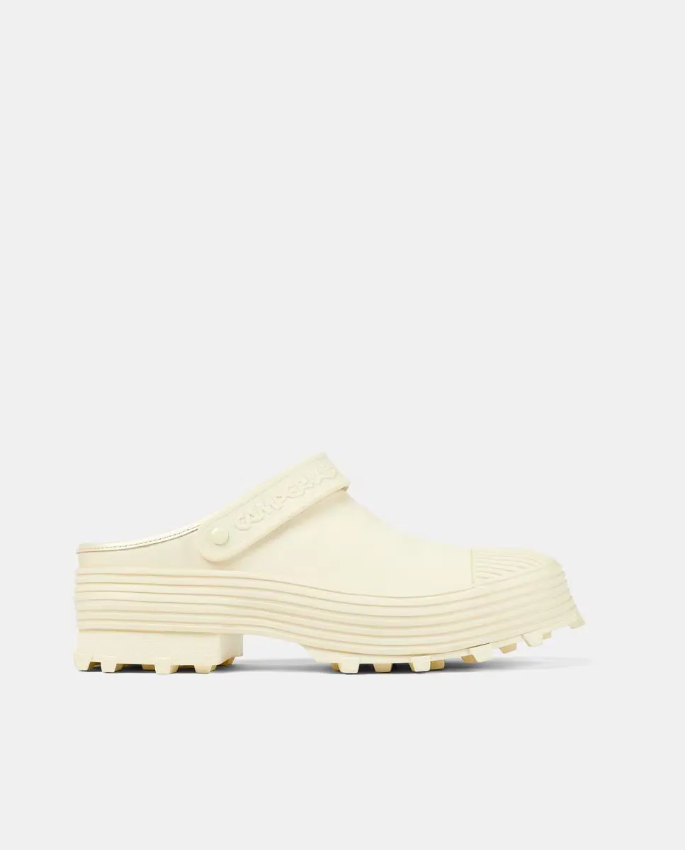 Сабо унисекс с ремешками и зубчатой подошвой camperlab, белый
Сабо унисекс с ремешками и зубчатой подошвой camperlab, белый