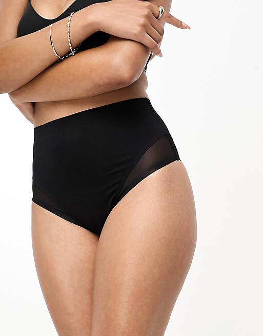 Черные трусы с завышенной талией и сеткой ASOS DESIGN Contouring средней длины
Черные трусы с завышенной талией и сеткой ASOS DESIGN Contouring средней длины
