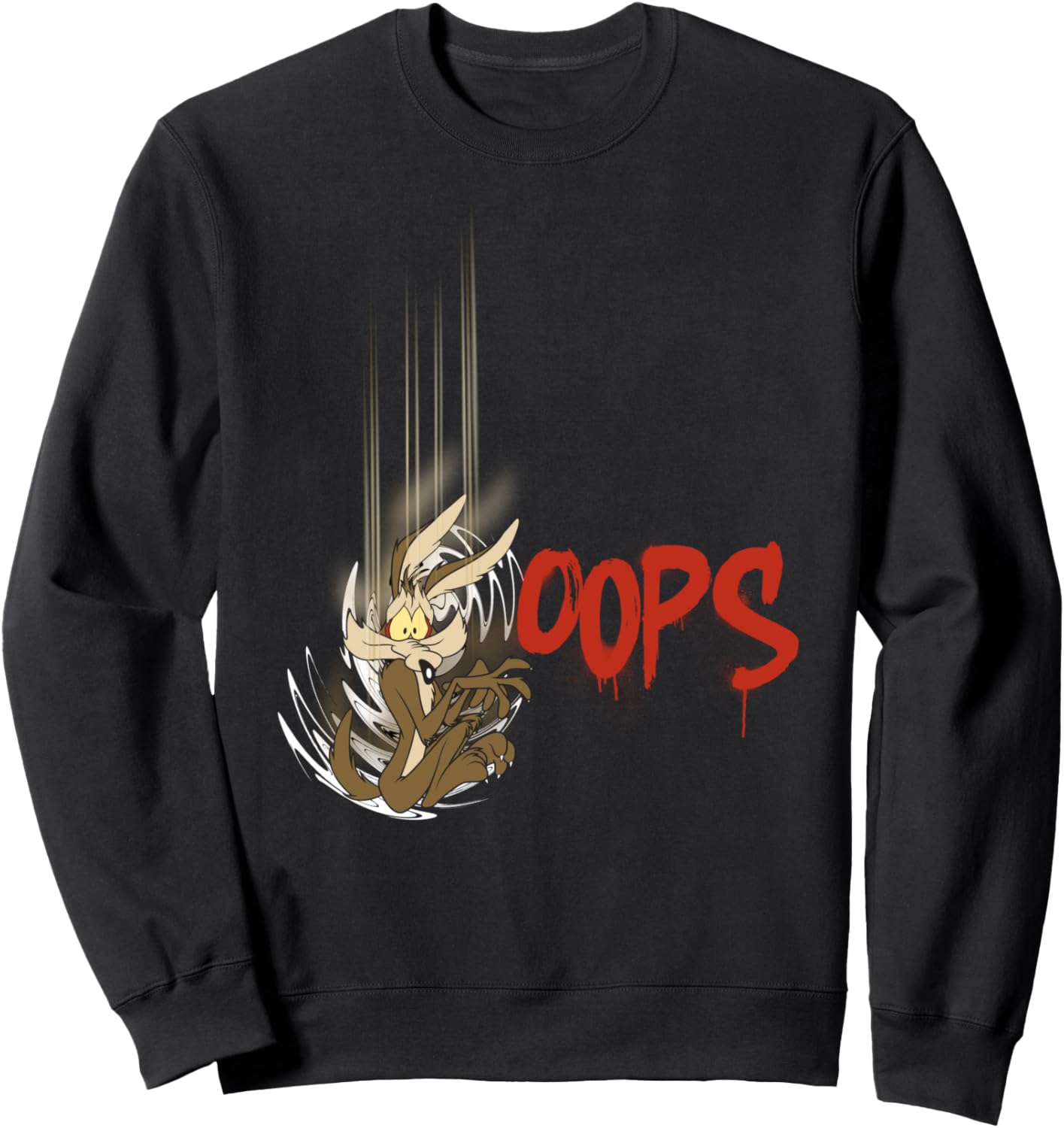 Толстовка с трафаретным рисунком койота Вайли из мультфильмов Looney Tunes, черная, Черный, Толстовка с трафаретным рисунком койота Вайли из мультфильмов Looney Tunes, черная
Толстовка с трафаретным рисунком койота Вайли из мультфильмов Looney Tunes, черная, Черный, Толстовка с трафаретным рисунком койота Вайли из мультфильмов Looney Tunes, черная