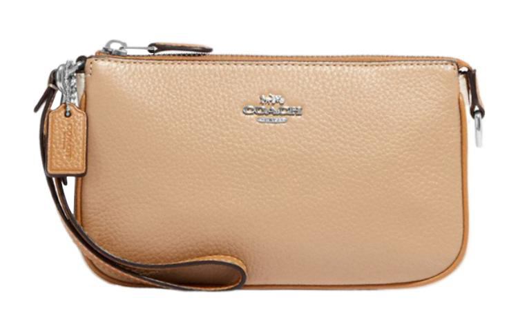 COACH Нолита Кожаная Сумка Клатч Маленькая Женская Бежево Желтая
COACH Нолита Кожаная Сумка Клатч Маленькая Женская Бежево Желтая