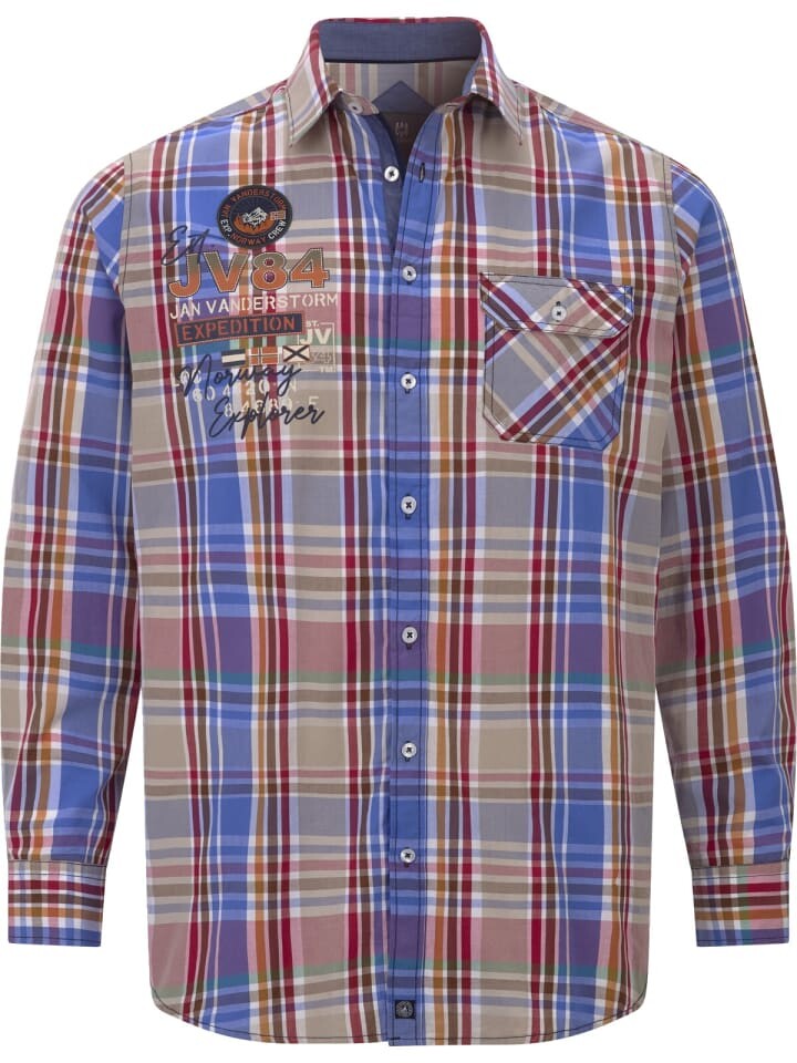 Рубашка Jan Vanderstorm DETRIK, цвет blau kariert
Рубашка Jan Vanderstorm DETRIK, цвет blau kariert