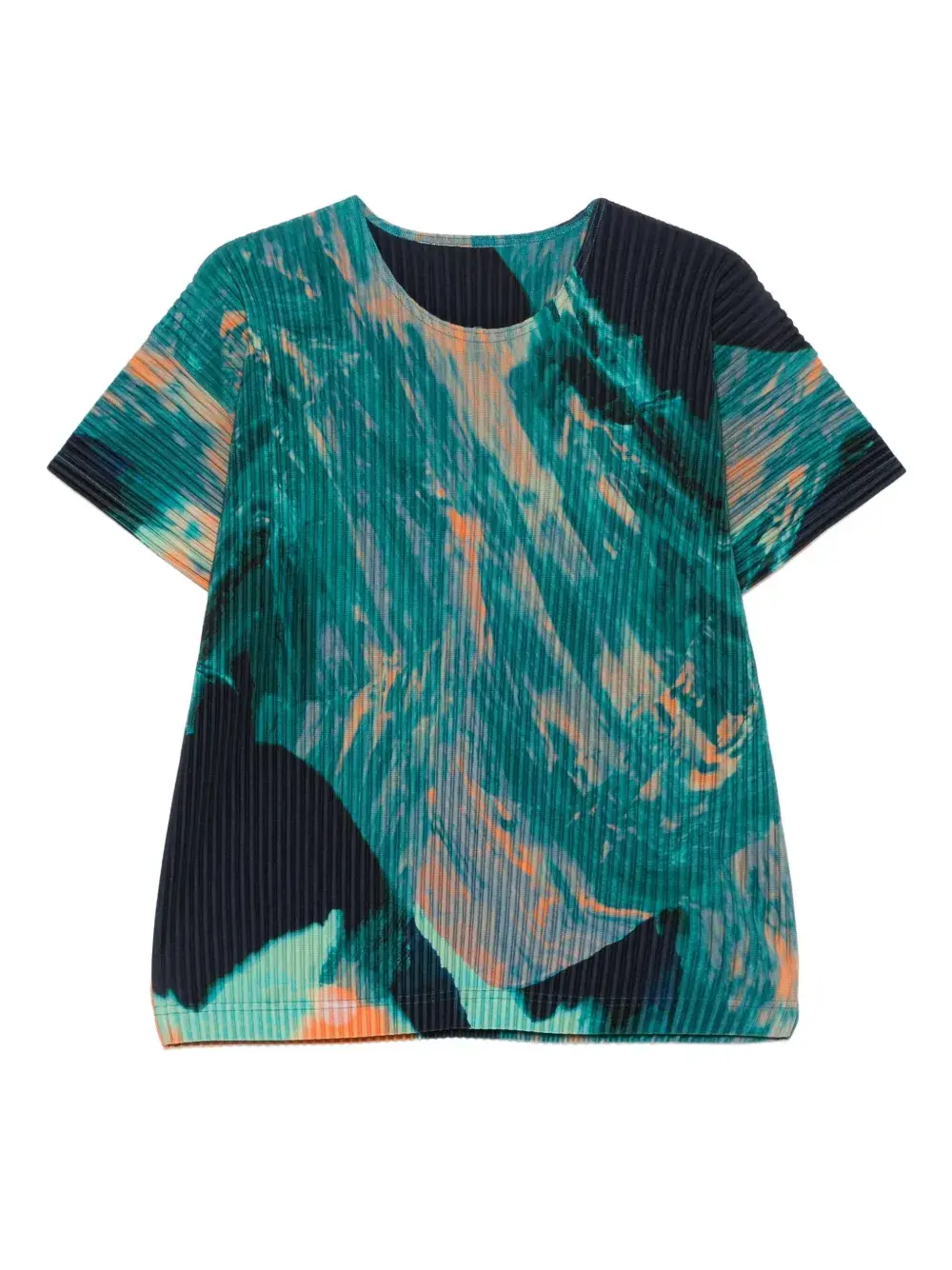 Футболка с агатовым принтом и складками Homme Plissé Issey Miyake, зеленый
Футболка с агатовым принтом и складками Homme Plissé Issey Miyake, зеленый