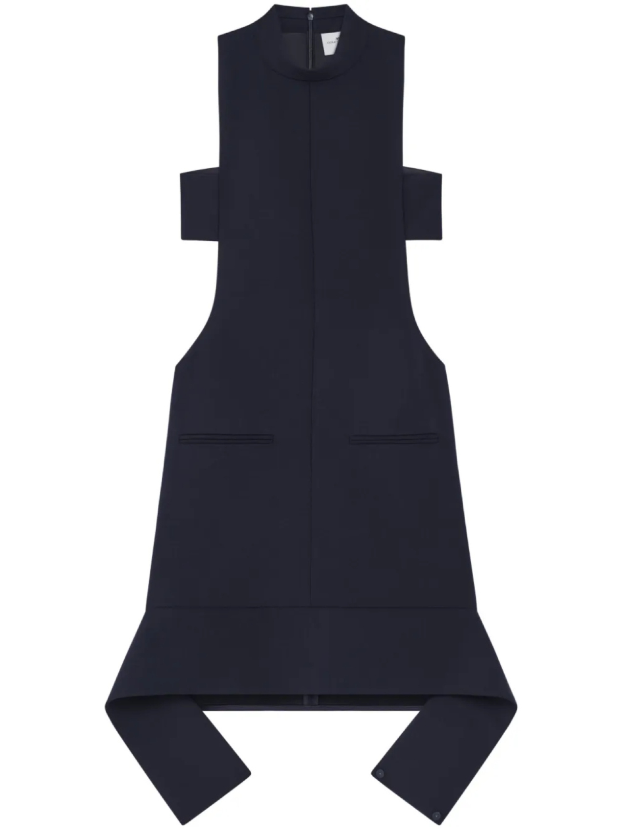 Courrèges платье мини с вырезами, синий
Courrèges платье мини с вырезами, синий