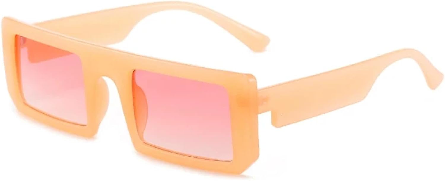 Ретро-модные панк-солнцезащитные очки для женщин и мужчин, трендовые, роскошные, для летних путешествий и вождения, с защитой от УФ-излучения UV400 TKKTLLT, Orange Pink
Ретро-модные панк-солнцезащитные очки для женщин и мужчин, трендовые, роскошные, для летних путешествий и вождения, с защитой от УФ-излучения UV400 TKKTLLT, Orange Pink