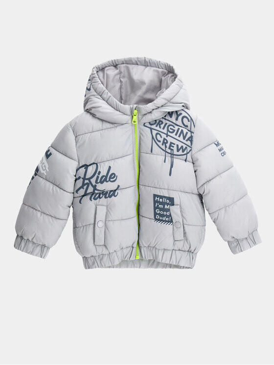 Пуховик стандартного кроя Original Marines, серый
Пуховик стандартного кроя Original Marines, серый