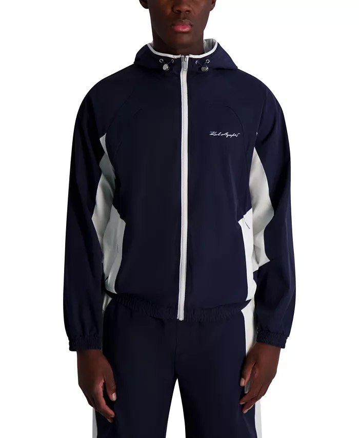 Мужская худи с цветными блоками Karl Lagerfeld Paris, синий
Мужская худи с цветными блоками Karl Lagerfeld Paris, синий