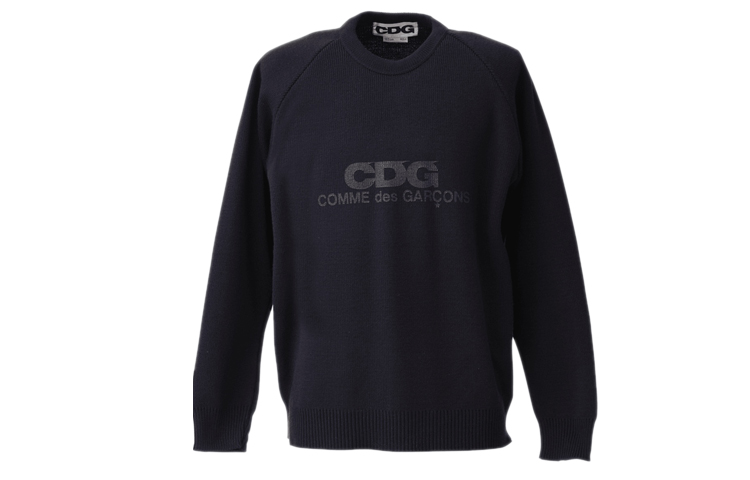 CDG Свитер унисекс, темно-синий, с круглым вырезом, средней яркости, другие цвета
CDG Свитер унисекс, темно-синий, с круглым вырезом, средней яркости, другие цвета