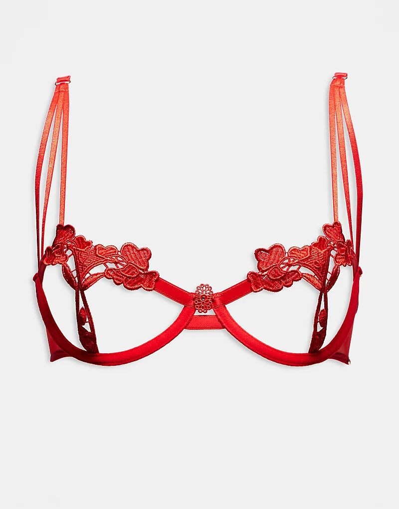 Бюстгальтер Bluebella Nova на косточках красного цвета
Бюстгальтер Bluebella Nova на косточках красного цвета