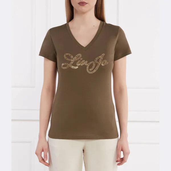 Футболка стандартного кроя Liu Jo, хаки
Футболка стандартного кроя Liu Jo, хаки