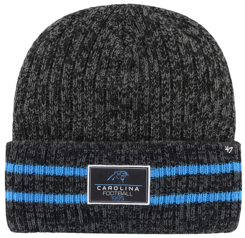 Мужская черная вязаная шапка Carolina Panthers Sitka '47 '47
Мужская черная вязаная шапка Carolina Panthers Sitka '47 '47
