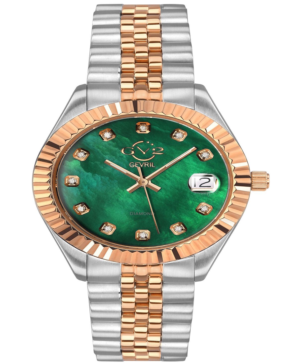 Женские часы Неаполь, швейцарские кварцевые двухцветные часы-браслет из нержавеющей стали, 34 мм Gevril
Женские часы Неаполь, швейцарские кварцевые двухцветные часы-браслет из нержавеющей стали, 34 мм Gevril