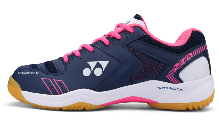 Кроссовки для бадминтона Power Cushion унисекс с низким верхом темно-синие/розовые Yonex
Кроссовки для бадминтона Power Cushion унисекс с низким верхом темно-синие/розовые Yonex