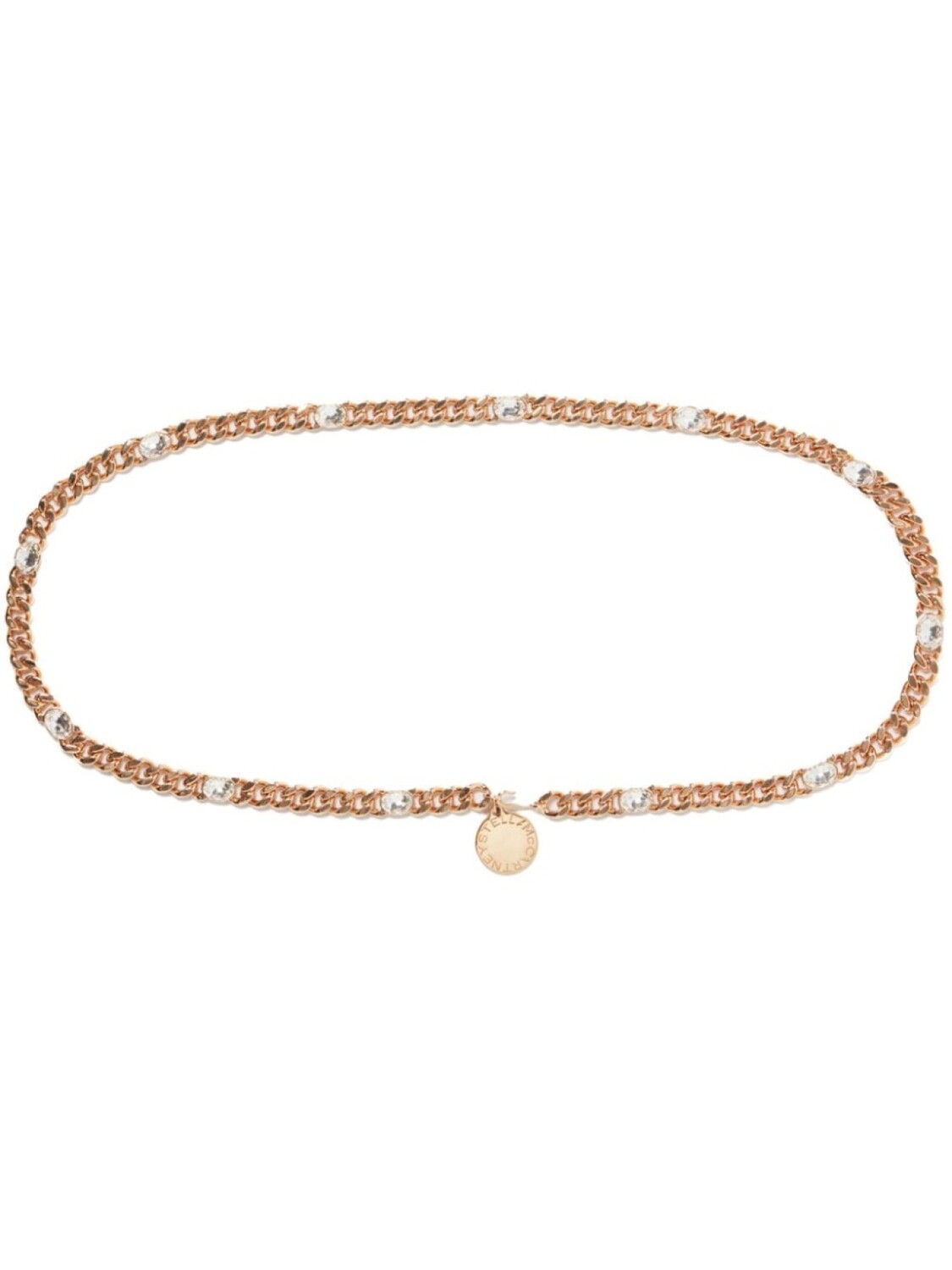 Stella McCartney цепочный ремень с кристаллами, золотой
Stella McCartney цепочный ремень с кристаллами, золотой