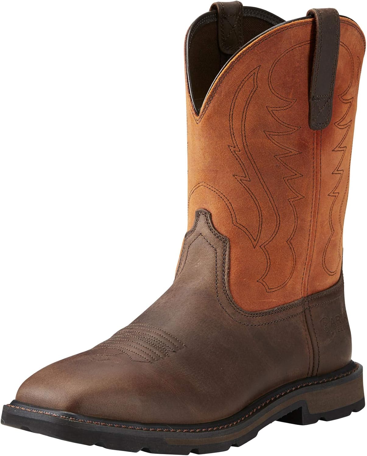 Мужские ботинки Ariat Groundbreaker с широким квадратным носком и стальным подноском, коричневый
Мужские ботинки Ariat Groundbreaker с широким квадратным носком и стальным подноском, коричневый