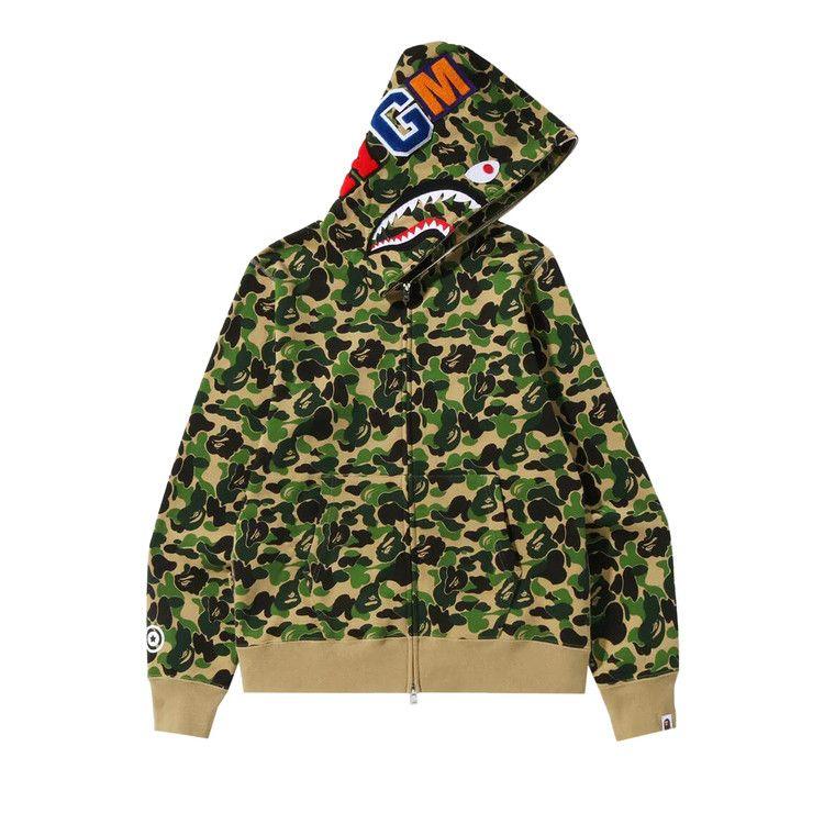 Худи BAPE ABC Camo Shark Full Zip Hoodie, Green
Худи BAPE ABC Camo Shark Full Zip Hoodie, Green
