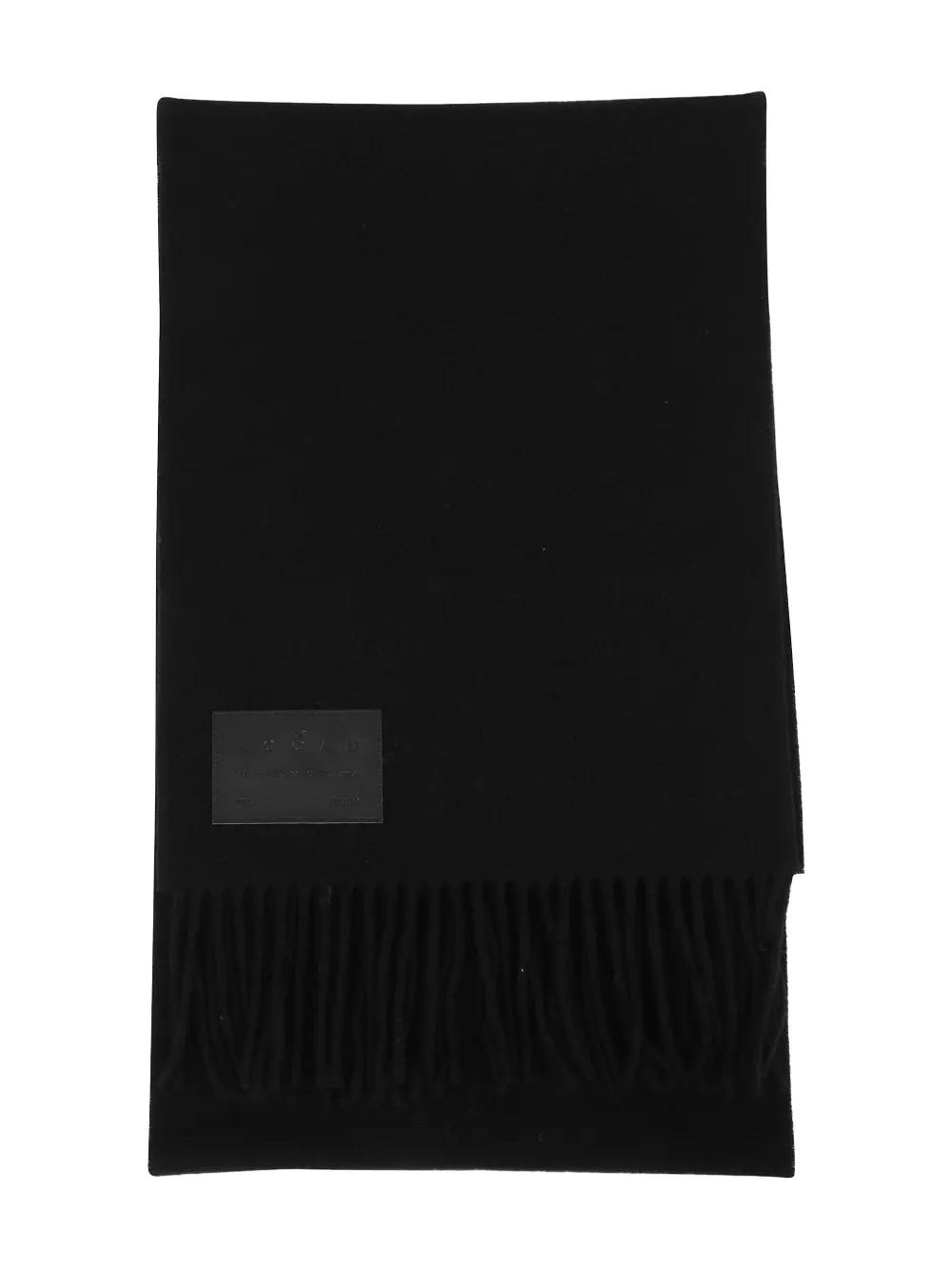 Шерстяной шарф с бахромой Hogan, черный
Шерстяной шарф с бахромой Hogan, черный