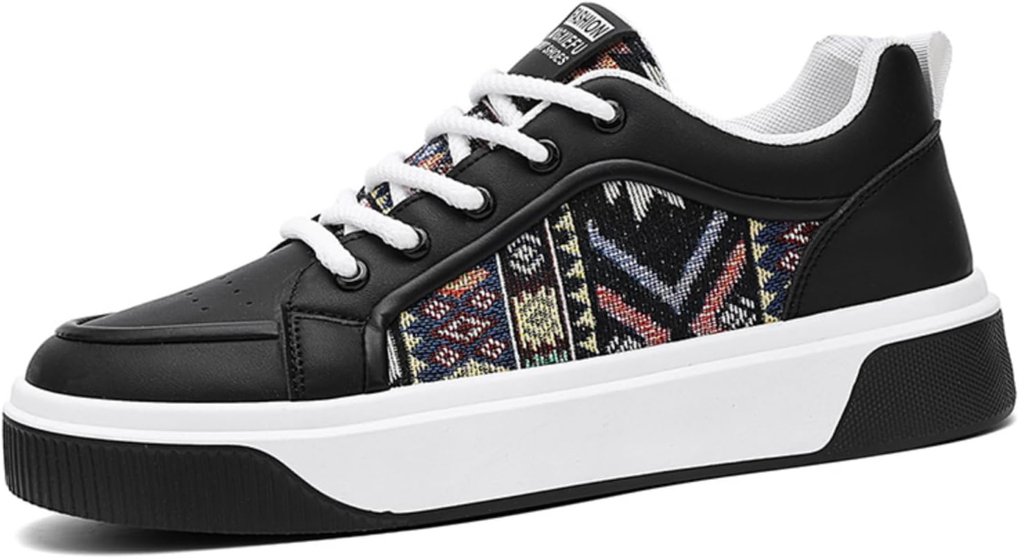 Мужские кеды для скейтбординга, низкие, комфортные и противоскользящие, повседневные спортивные туфли, подходят для ходьбы, катания на скейтборде и отдыха Khwfjas, белый/черный
Мужские кеды для скейтбординга, низкие, комфортные и противоскользящие, повседневные спортивные туфли, подходят для ходьбы, катания на скейтборде и отдыха Khwfjas, белый/черный