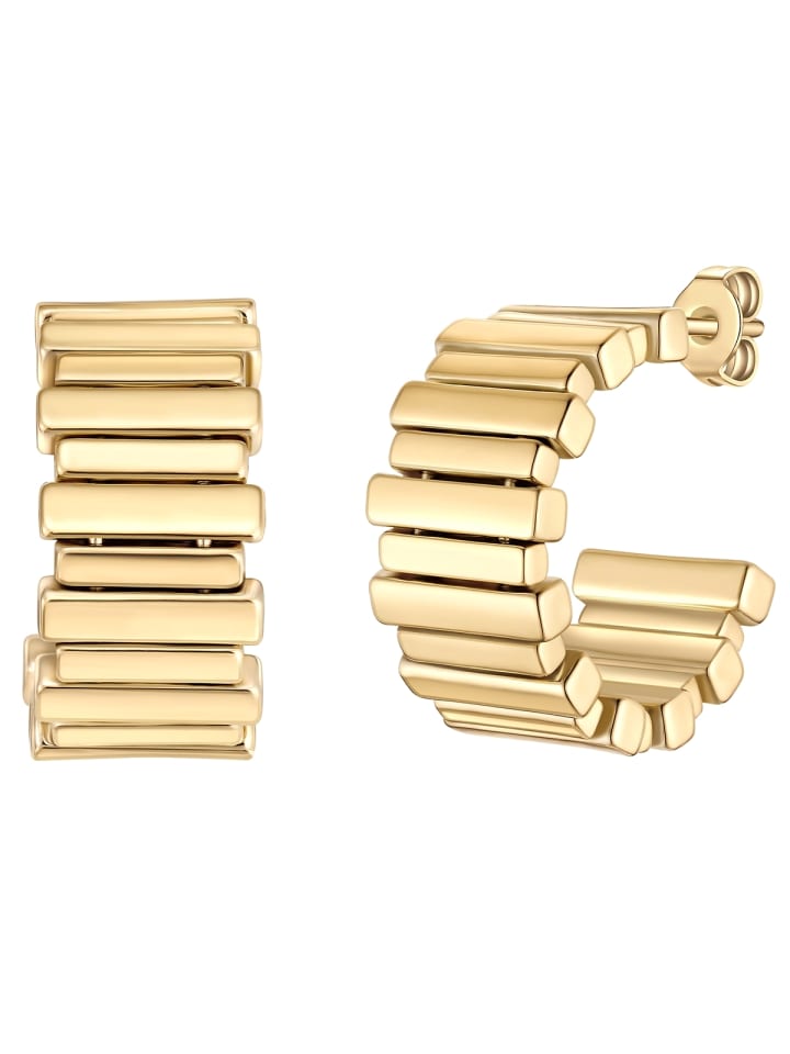 Yokoamii Латунные серьги в оправе из желтого золота
Yokoamii Латунные серьги в оправе из желтого золота