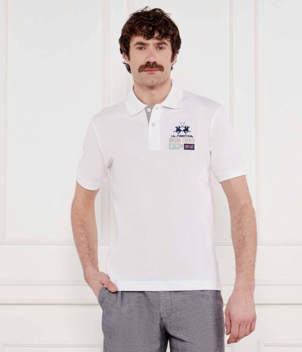 Рубашка поло Regular fit La Martina, белый
Рубашка поло Regular fit La Martina, белый