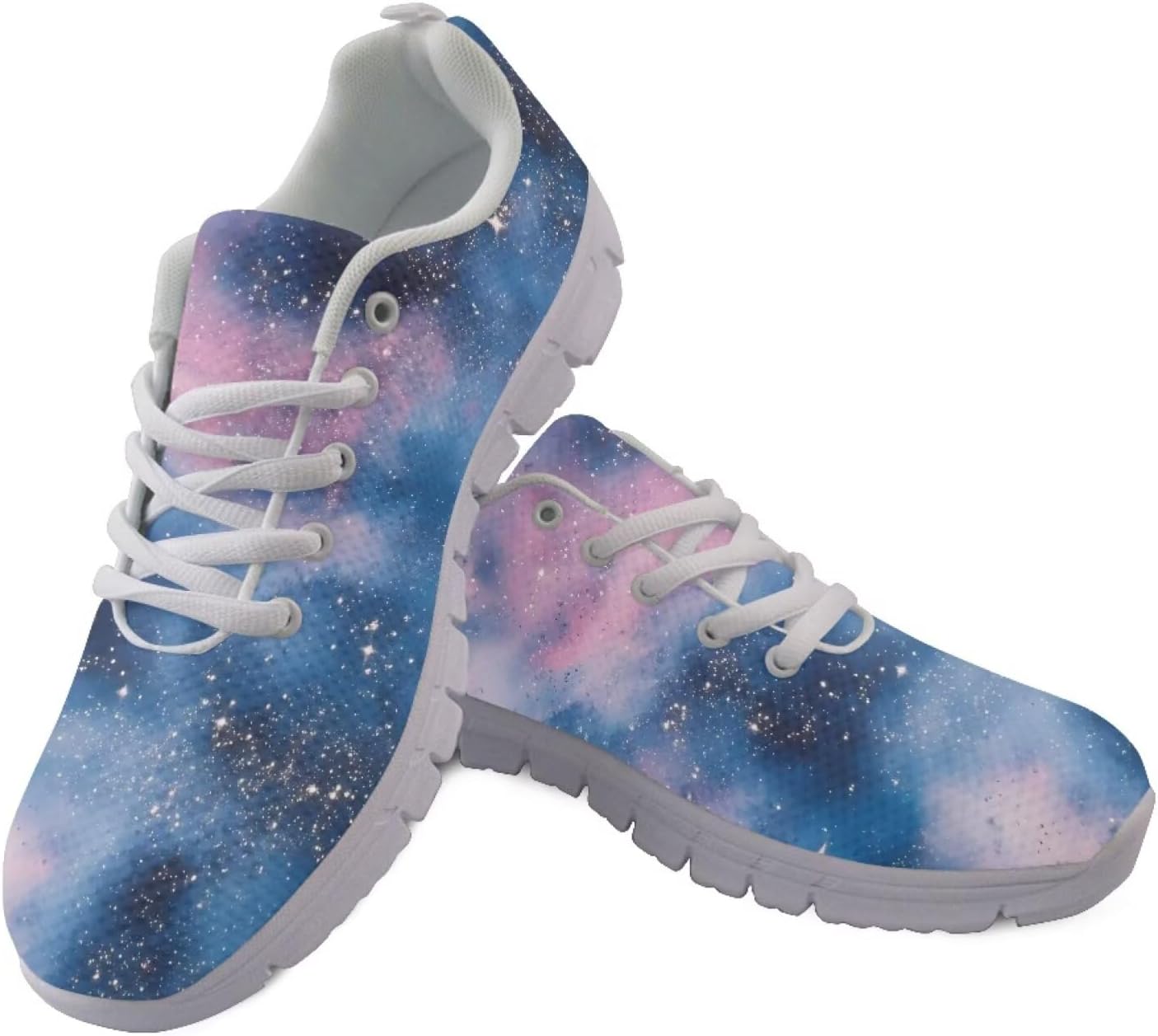Кроссовки Jeiento Galaxy для женщин и мужчин, сетчатые, дышащие, для бега по дороге, с нескользящей подошвой, на шнуровке, спортивная обувь, взрослые тренеры, Galaxy Starry Sky
Кроссовки Jeiento Galaxy для женщин и мужчин, сетчатые, дышащие, для бега по дороге, с нескользящей подошвой, на шнуровке, спортивная обувь, взрослые тренеры, Galaxy Starry Sky