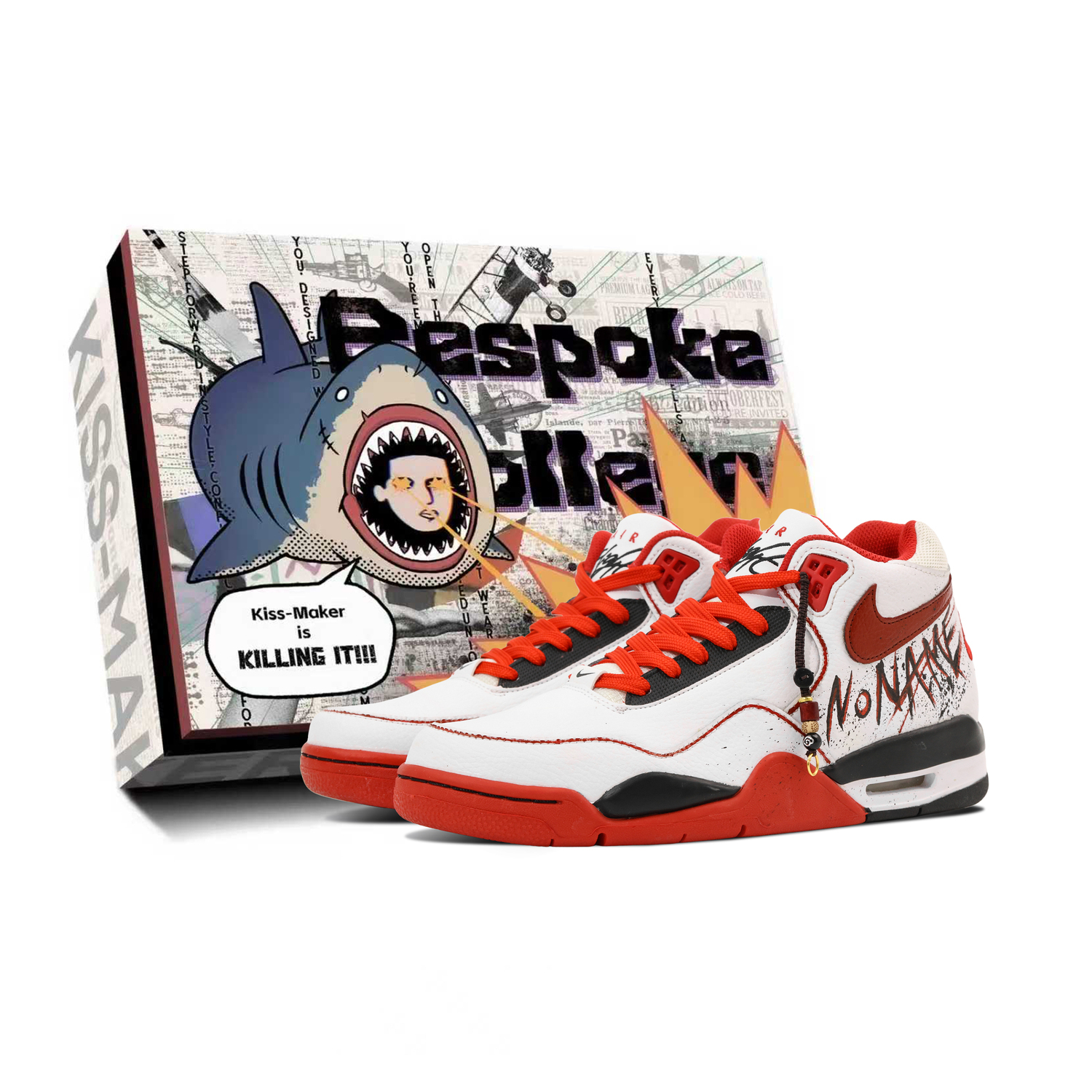 Nike Кроссовки Flight Legacy из синтетической кожи, универсальные, с хорошей поддержкой, ударопрочные, средней высоты, винтажные, унисекс, красные
Nike Кроссовки Flight Legacy из синтетической кожи, универсальные, с хорошей поддержкой, ударопрочные, средней высоты, винтажные, унисекс, красные