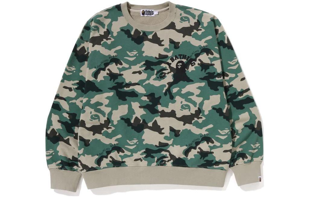 Свободный крой BAPE Woodland Camo с круглым вырезом A Bathing Ape, зеленый
Свободный крой BAPE Woodland Camo с круглым вырезом A Bathing Ape, зеленый