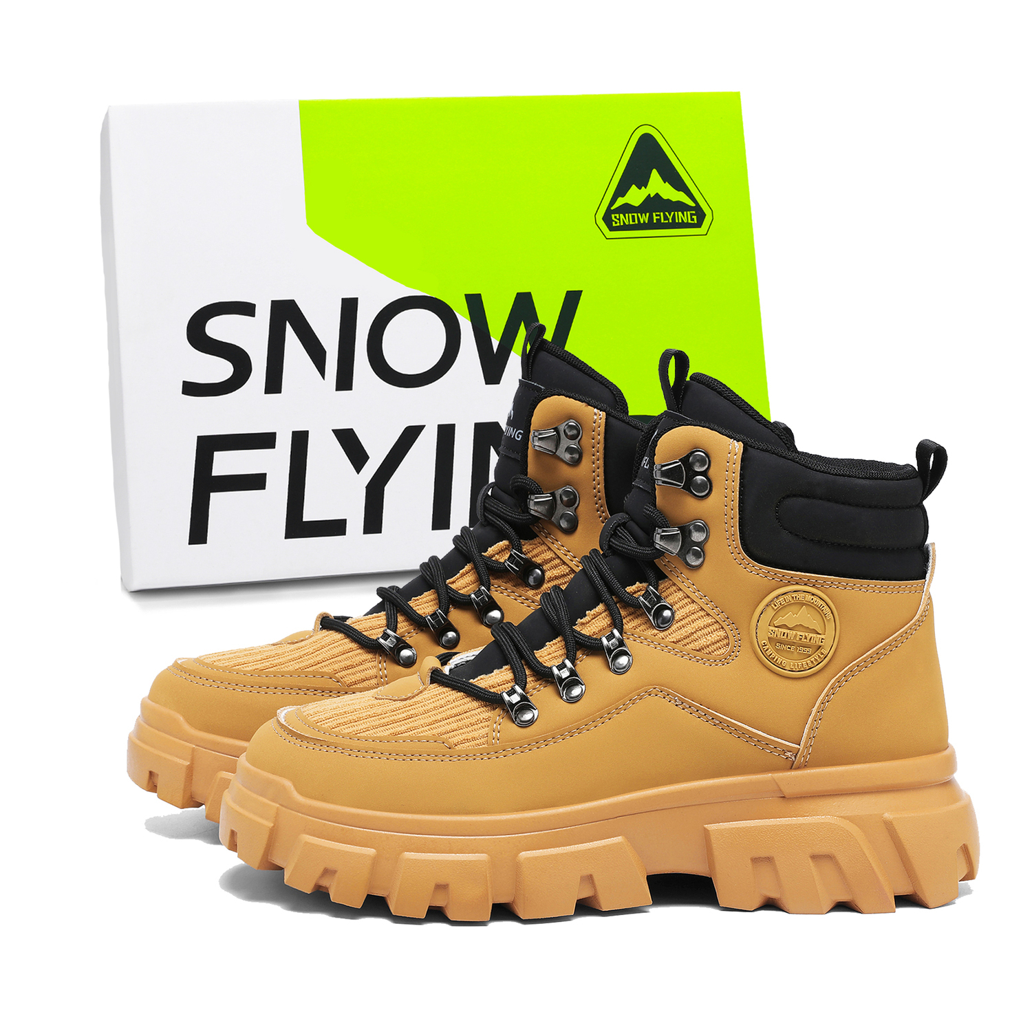 SNOW FLYING Зимние тактические ботинки коллекция короткие мартинсы унисекс имбирно-желтый, цвет Ginger Yellow
SNOW FLYING Зимние тактические ботинки коллекция короткие мартинсы унисекс имбирно-желтый, цвет Ginger Yellow