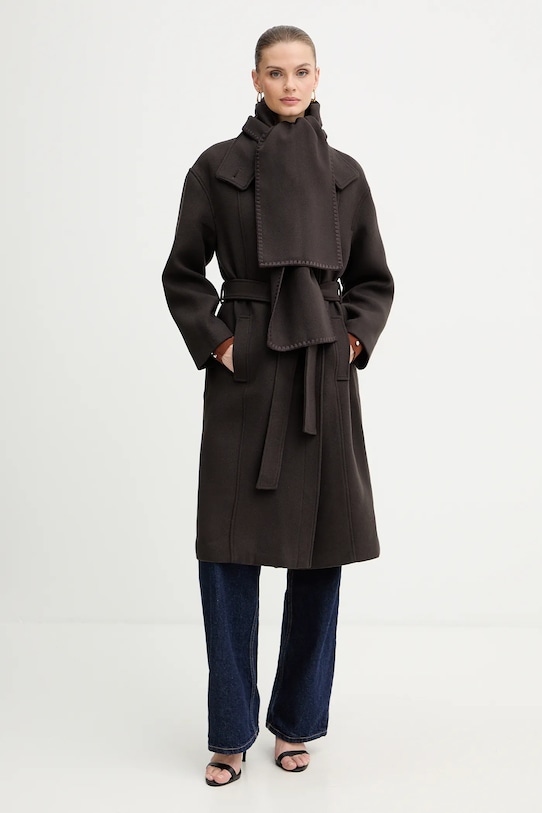 Пальто с шерстью Morgan, коричневый
Пальто с шерстью Morgan, коричневый