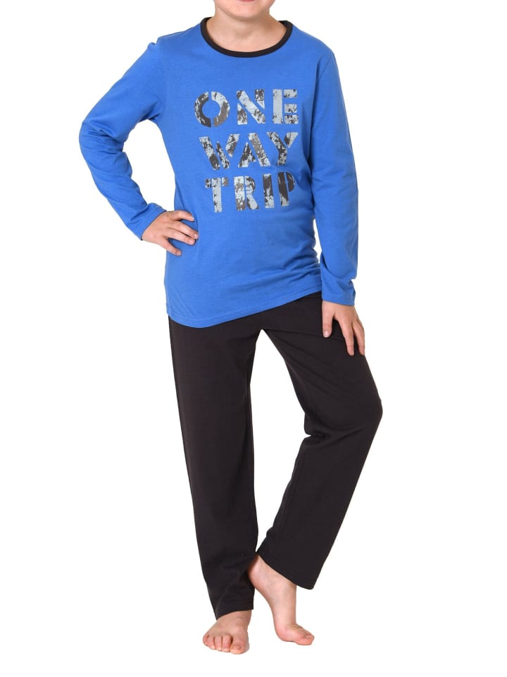 NORMANN Пижама с длинными рукавами - 74121, синяя
NORMANN Пижама с длинными рукавами - 74121, синяя