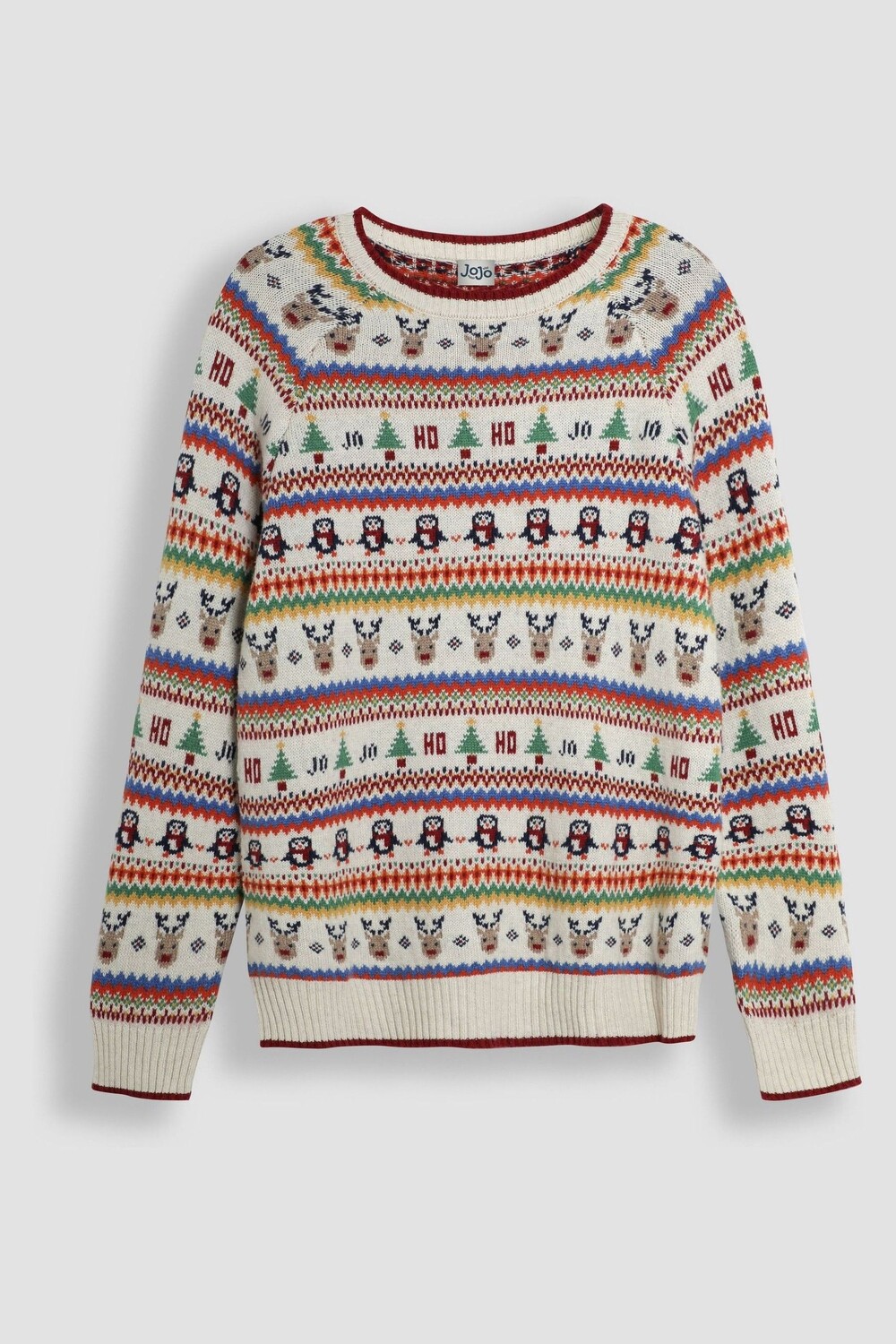 Мужской рождественский джемпер с узором «фэр айл» Jojo Maman Bébé, экрю
Мужской рождественский джемпер с узором «фэр айл» Jojo Maman Bébé, экрю