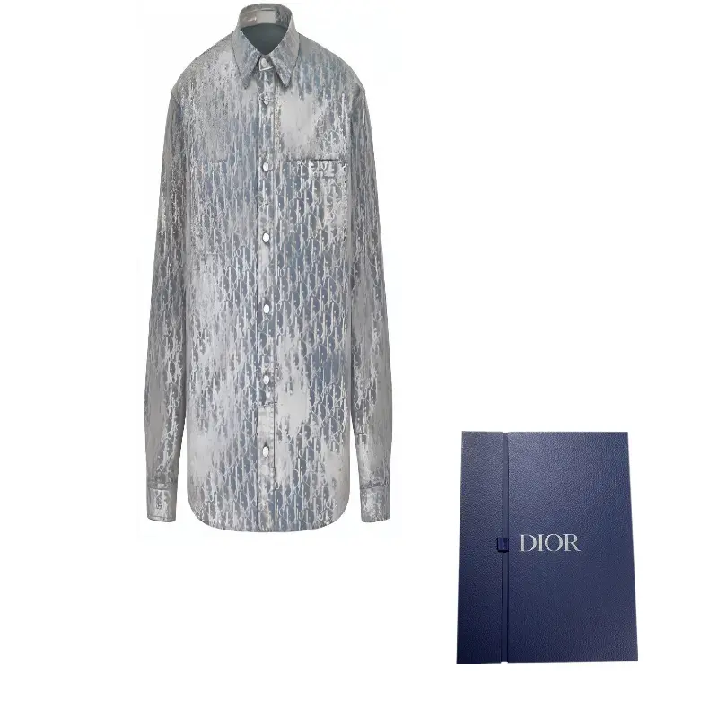 Рубашка Oblique Overshirt DIOR, серый
Рубашка Oblique Overshirt DIOR, серый