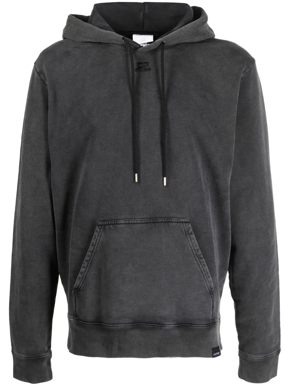 Худи с вышитым логотипом Courrèges, серый
Худи с вышитым логотипом Courrèges, серый