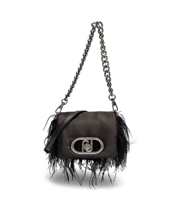 Сумка женская Liu Jo Lapuffy через плечо с перьями, черный
Сумка женская Liu Jo Lapuffy через плечо с перьями, черный