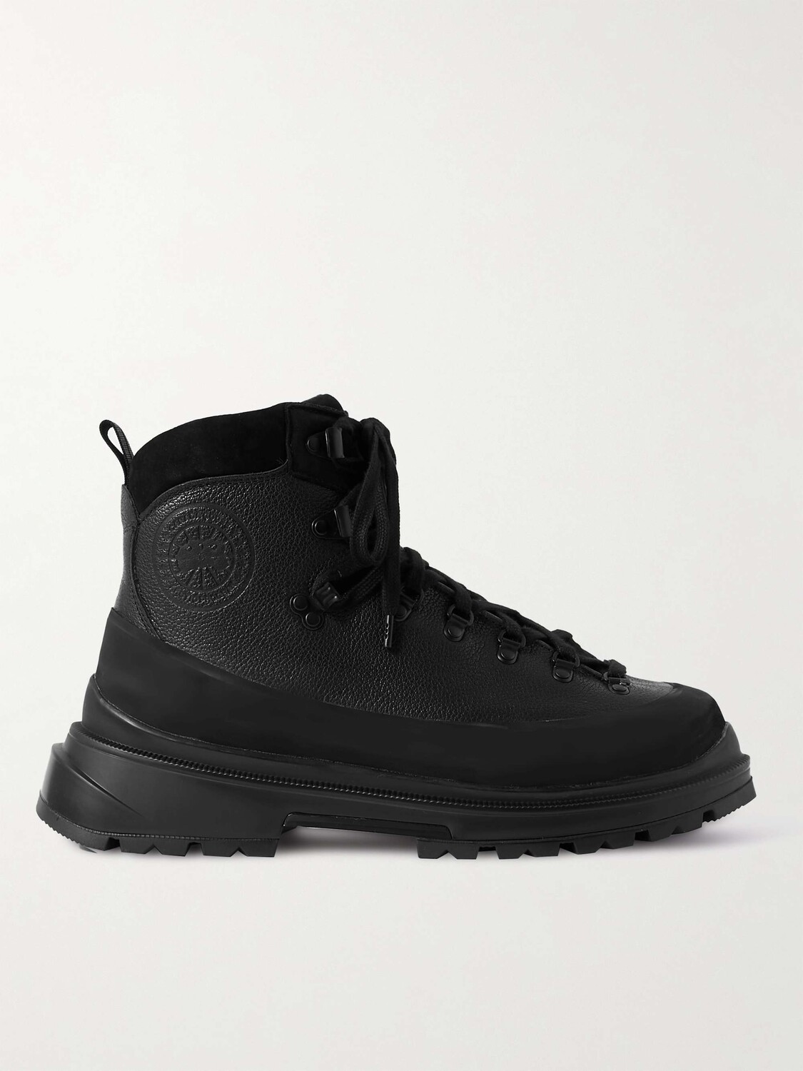 Походные ботинки Journey из цельнозерновой кожи с отделкой из резины и нубука CANADA GOOSE, черный
Походные ботинки Journey из цельнозерновой кожи с отделкой из резины и нубука CANADA GOOSE, черный