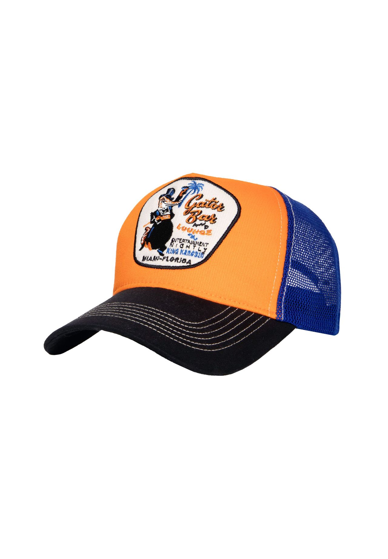 Трехцветная кепка Trucker Gator Bar And Lounge KING KEROSIN, оранжевый
Трехцветная кепка Trucker Gator Bar And Lounge KING KEROSIN, оранжевый