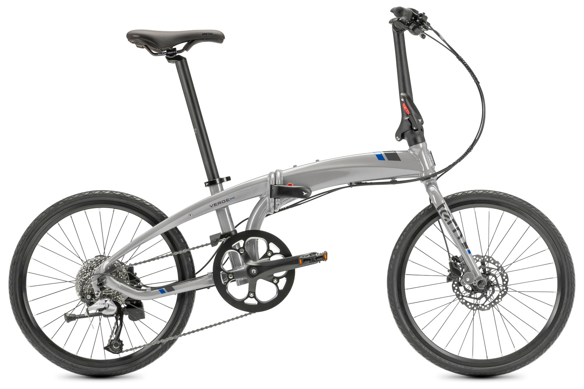 Городской велосипед Tern Verge d9 - 20 дюймов - faltrahmen - 2026, silber | silver/gunmetal/blue
Городской велосипед Tern Verge d9 - 20 дюймов - faltrahmen - 2026, silber | silver/gunmetal/blue