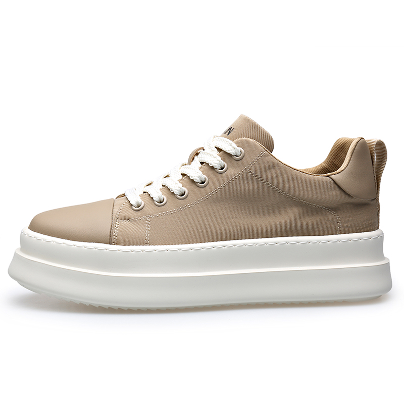 PT'SON Дышащие легкие низкие парусиновые туфли, увеличивающие рост, мужские, абрикосового цвета 
PT'SON Дышащие легкие низкие парусиновые туфли, увеличивающие рост, мужские, абрикосового цвета